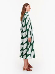 Aaltoilee Linssi mekko, vihreä