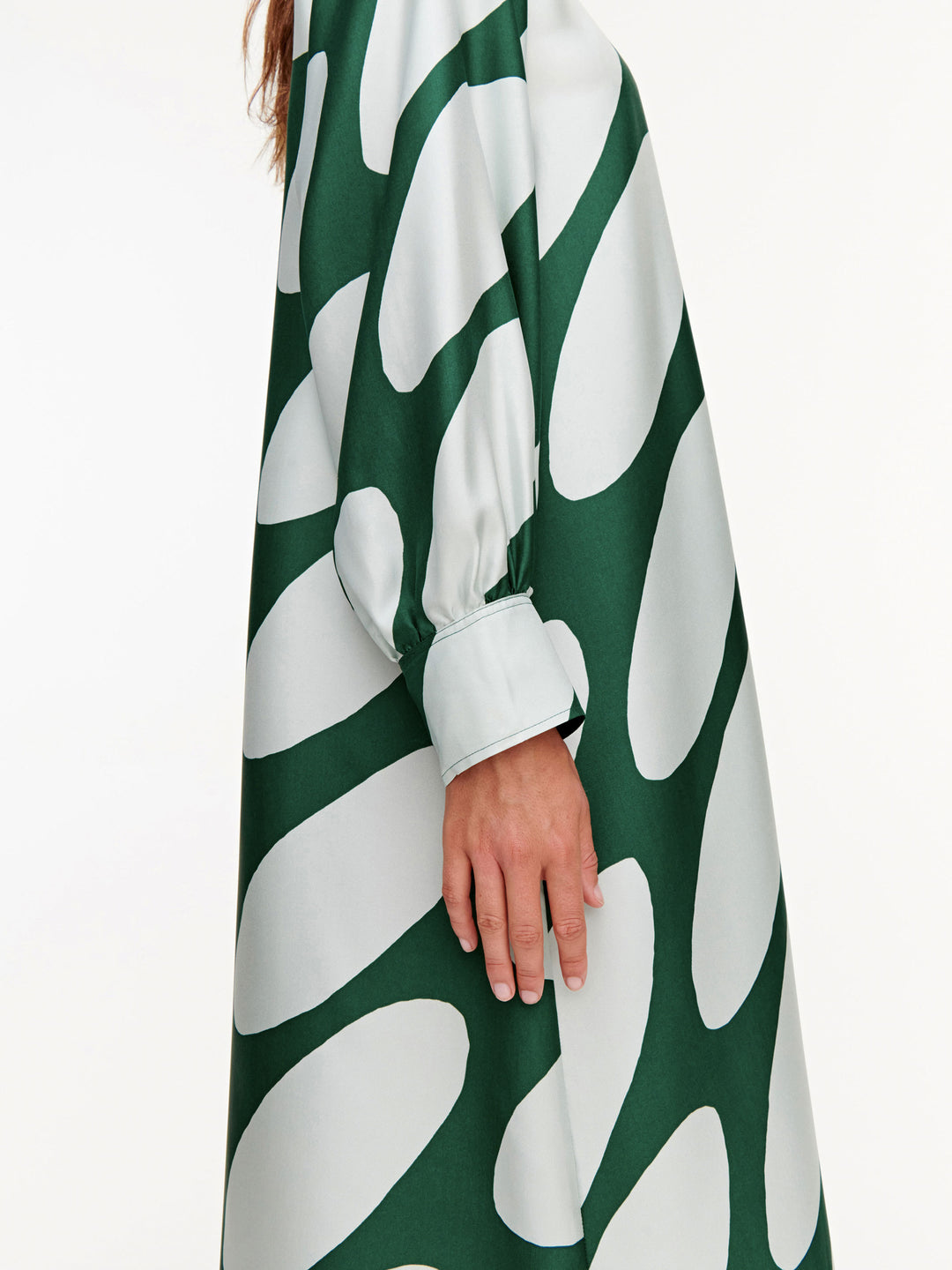 Aaltoilee Linssi mekko, vihreä