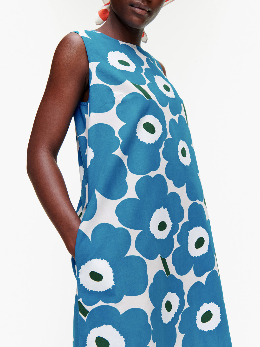 Laineet Pieni Unikko mekko, sininen