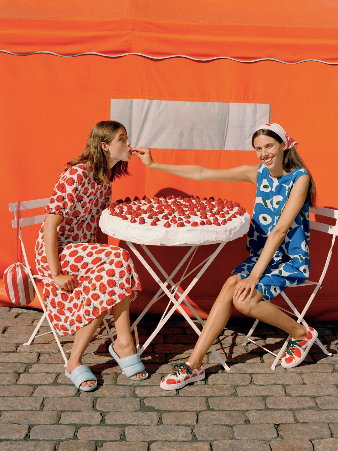 Laineet Pieni Unikko mekko, sininen