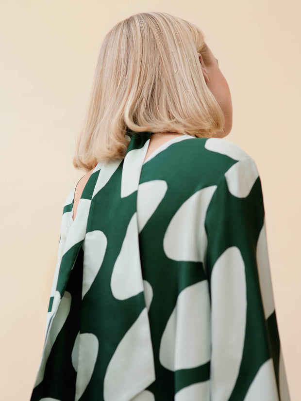 Aaltoilee Linssi mekko, vihreä